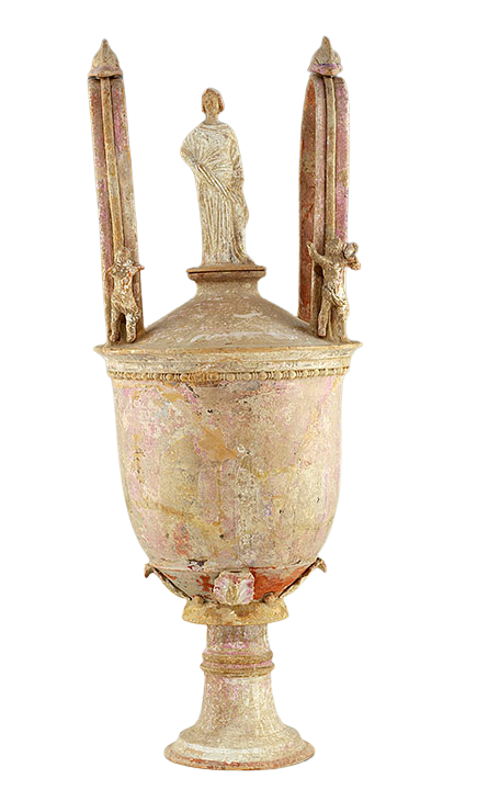 Image of a Polychrome Lebes Gamikos from the Blanton Collection